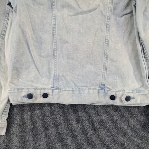 Rock & Republic Women's Hitchhiker Denim Jean Jacket Blue Small Light Wash - Picture 8 of 14